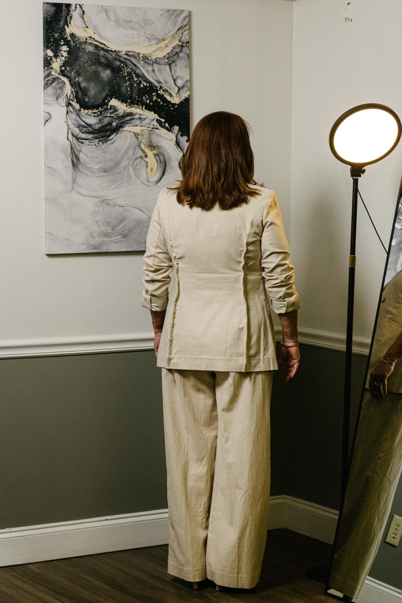 Women's suit alterations