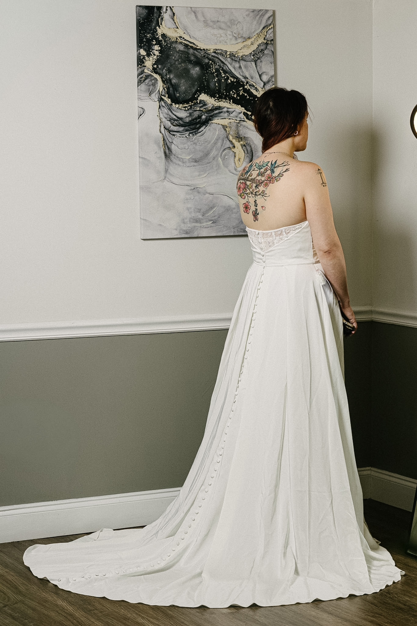 Wedding gown alterations